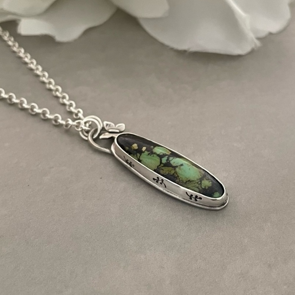 Polychrome Turquoise handmade necklace